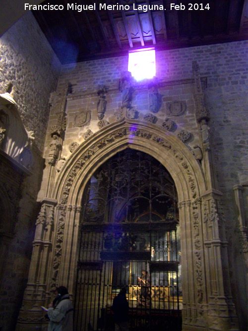 Colegiata de Santa Mara de los Reales Alczares. Capilla de los Becerra - Colegiata de Santa Mara de los Reales Alczares. Capilla de los Becerra. 