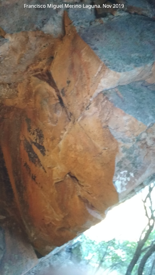 Pinturas rupestres del Collado de la Ginesa - Pinturas rupestres del Collado de la Ginesa. Grupo IV