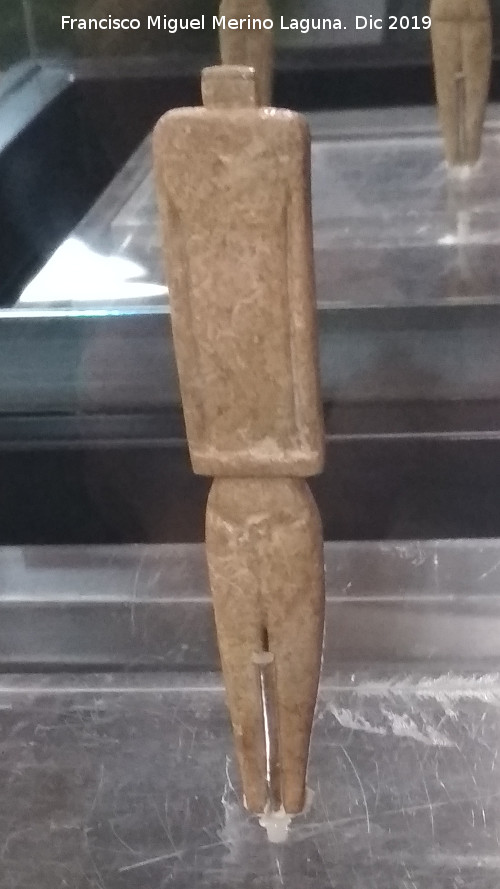 Marroques Bajos. Yacimiento de la Ciudad de la Justicia - Marroques Bajos. Yacimiento de la Ciudad de la Justicia. Idolillo