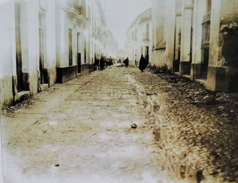 Calle Agustn Moreno - Calle Agustn Moreno. Foto antigua