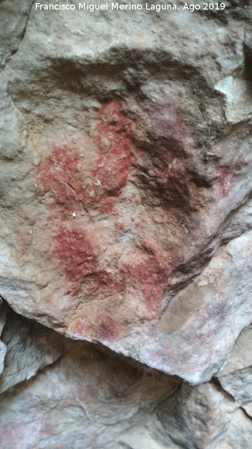 Pinturas rupestres de la Cueva de Ro Fro - Pinturas rupestres de la Cueva de Ro Fro. Mano