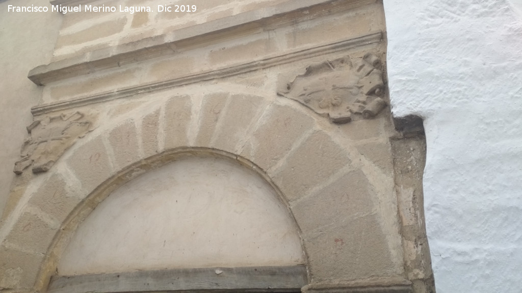 Casa de la Calle Torno Monjas n 37 - Casa de la Calle Torno Monjas n 37. Arco