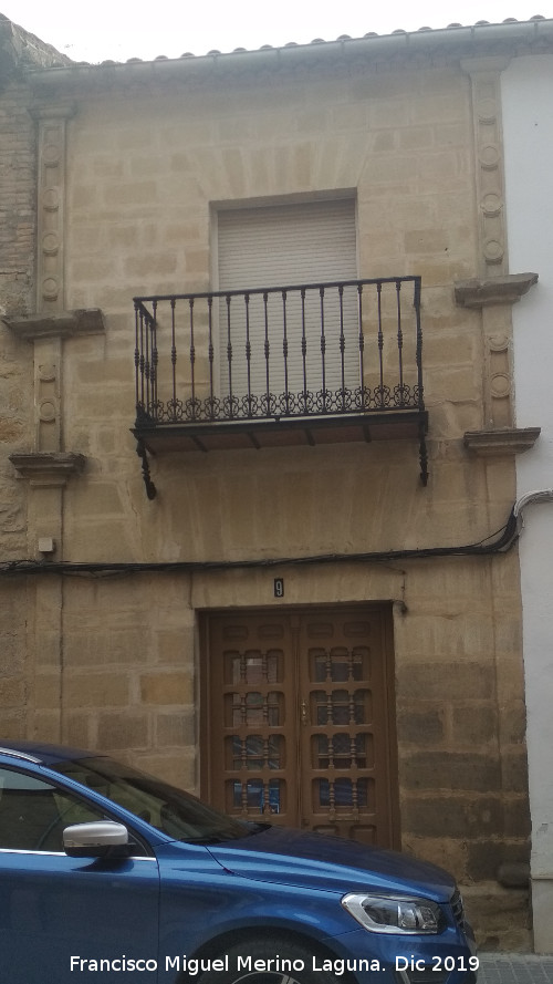 Casa de la Calle Conde Mejorada n 9 - Casa de la Calle Conde Mejorada n 9. Fachada