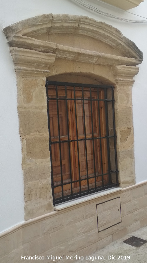 Casa de la Calle Horno Muoz n 20 - Casa de la Calle Horno Muoz n 20. Ventana