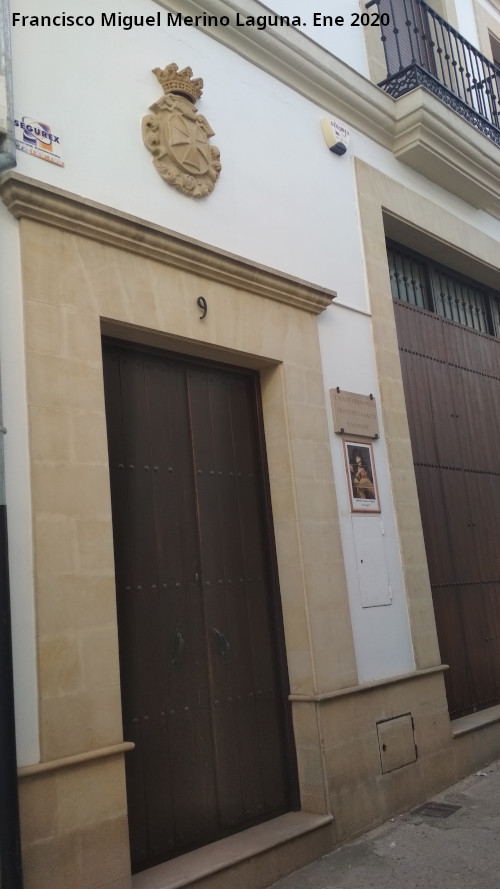 Casa de la Calle Capilla n� 9 - Casa de la Calle Capilla n� 9. 