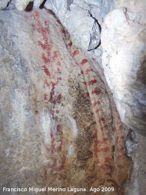 Pinturas rupestres del Poyo Bernab Grupo IV - Pinturas rupestres del Poyo Bernab Grupo IV. Ramiformes