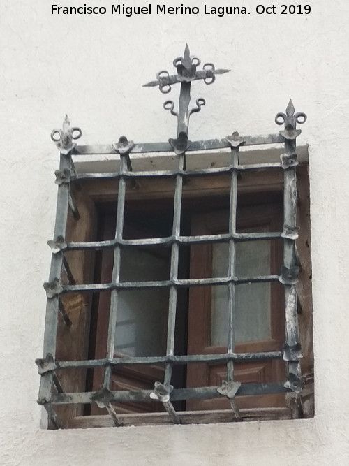 Rejera de rosetas - Rejera de rosetas. Casa de los Acua - Baeza