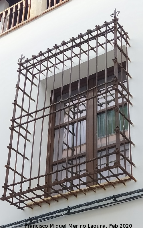 Rejer�a de rosetas - Rejer�a de rosetas. Calle Lorenzo Soto - �beda