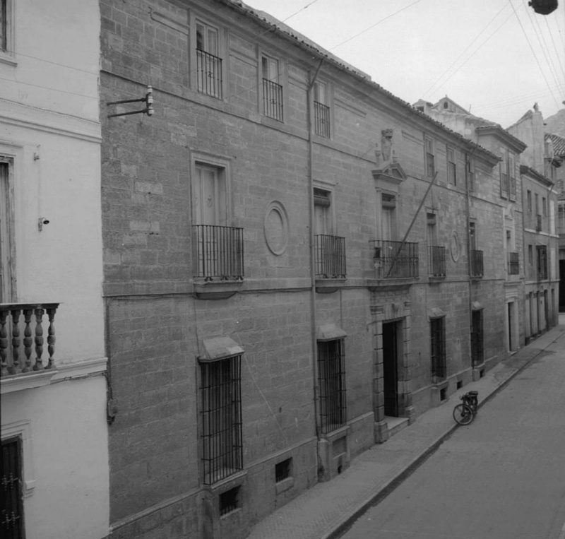 Palacio del Marqus de Navasequilla - Palacio del Marqus de Navasequilla. Foto antigua
