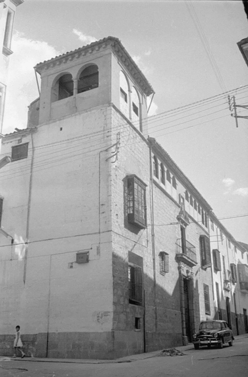 Palacio de los Garca Quesada - Palacio de los Garca Quesada. Foto antigua