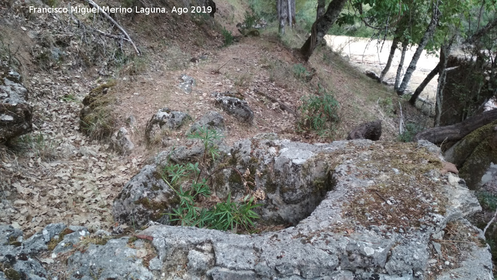 Molino de la Parra - Molino de la Parra. Caz