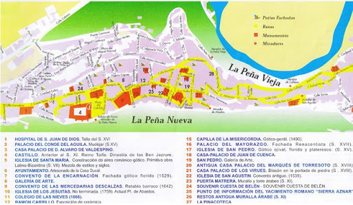 Arcos de la Frontera - Arcos de la Frontera. Plano