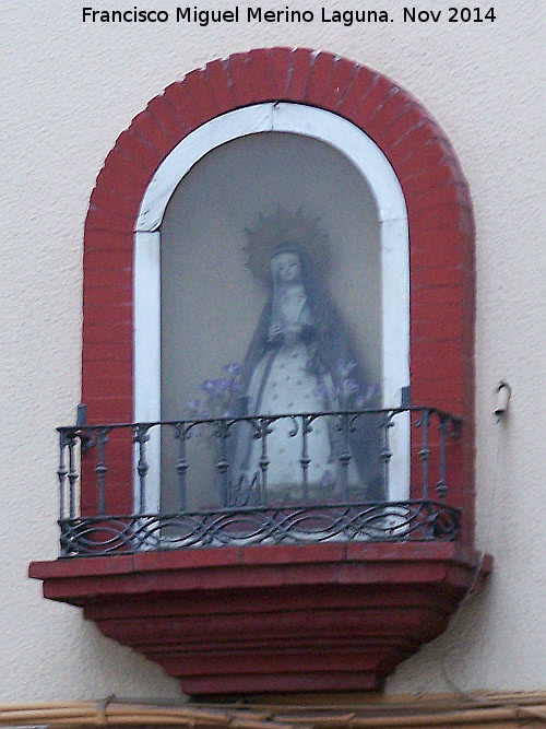 Hornacina de la Virgen del Carmen - Hornacina de la Virgen del Carmen. 