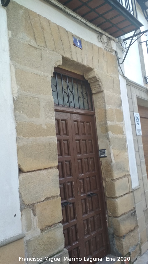 Casa de la Calle Pi�drola n� 4 - Casa de la Calle Pi�drola n� 4. Portada