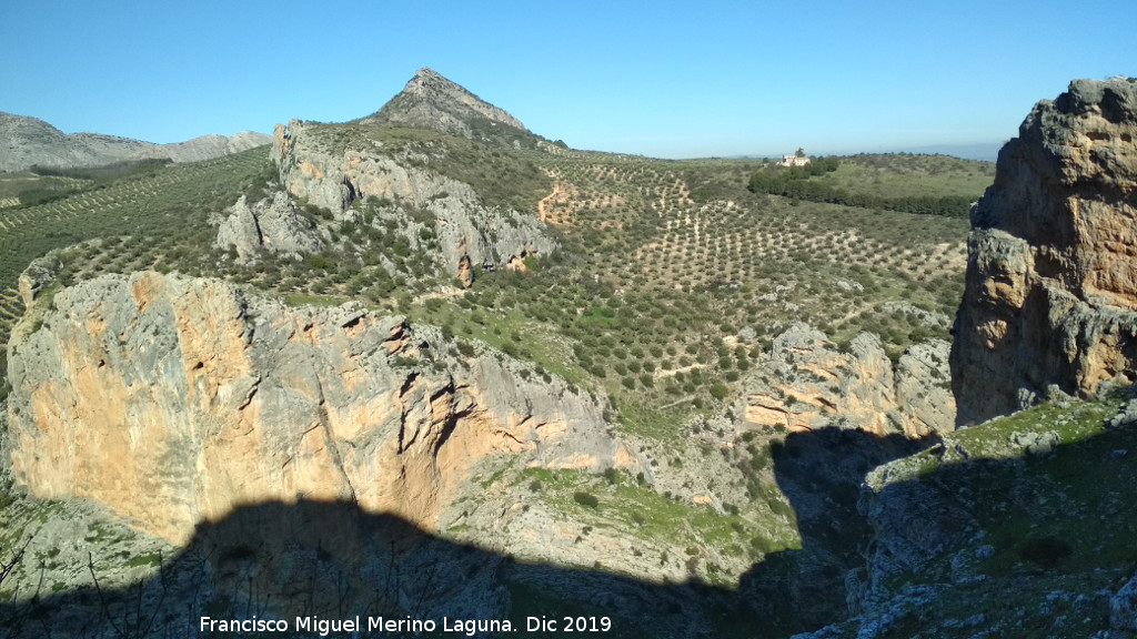 Camino de la Canalizacin de Los Villares - Camino de la Canalizacin de Los Villares. Vistas