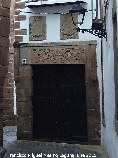 Casa de la Calle Postigo n 2 - Casa de la Calle Postigo n 2. Portada