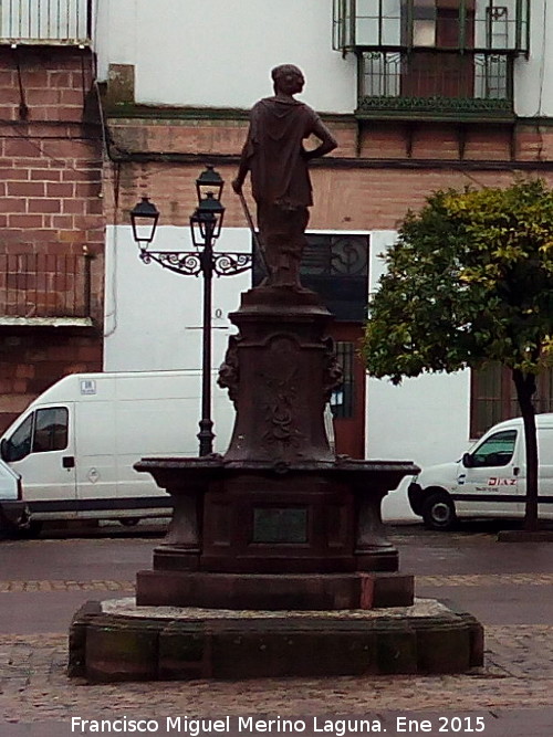 Fuente de la Plaza de Espaa - Fuente de la Plaza de Espaa. Parte trasera