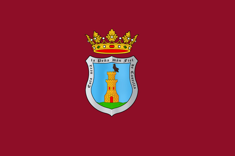 Peafiel - Peafiel. Bandera