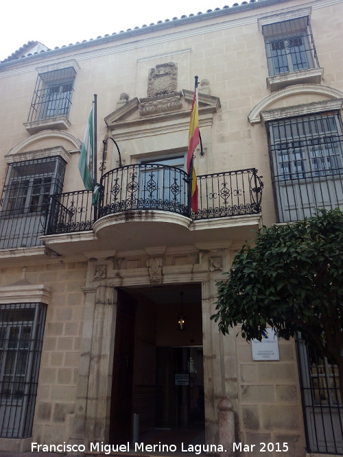 Palacio de los Marqueses de Campo de Aras - Palacio de los Marqueses de Campo de Aras. Portada