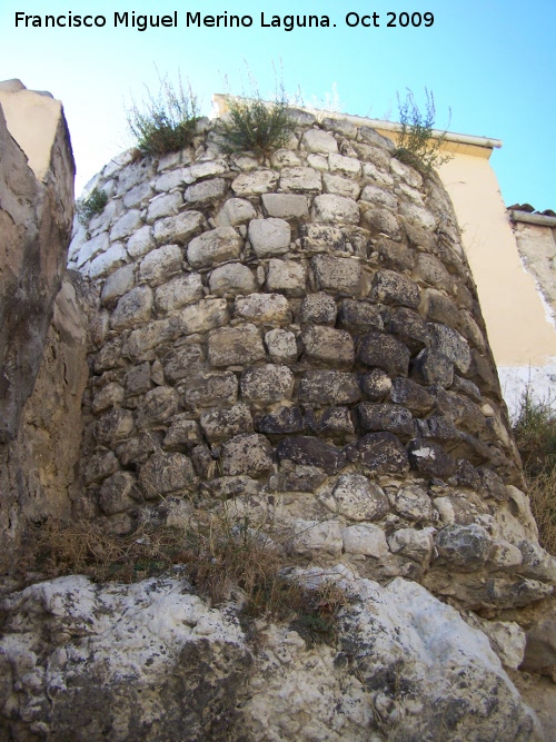 Castillo de las Peuelas - Castillo de las Peuelas. Torren circular
