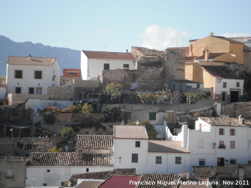 Castillo de las Peuelas - Castillo de las Peuelas. Muralla