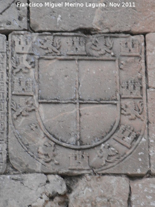 Arco de la Encarnacin - Arco de la Encarnacin. Escudo de Jan