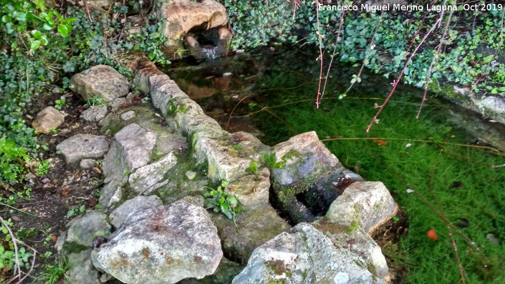 Fuente de la Fresneda - Fuente de la Fresneda. Cao y desage