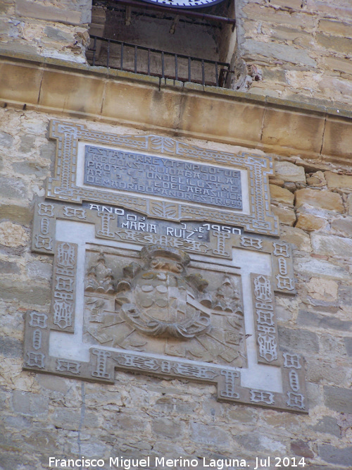 Iglesia de la Asuncin - Iglesia de la Asuncin. Escudo