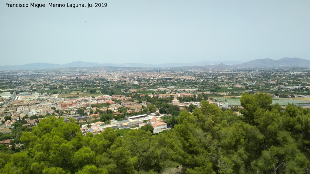 Murcia - Murcia. Desde el Centro de Visitantes La Luz