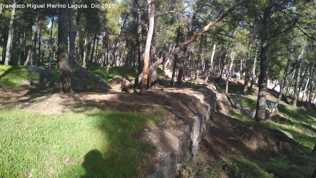 Palacio Musulmn de Santa Catalina - Palacio Musulmn de Santa Catalina. Muralla este