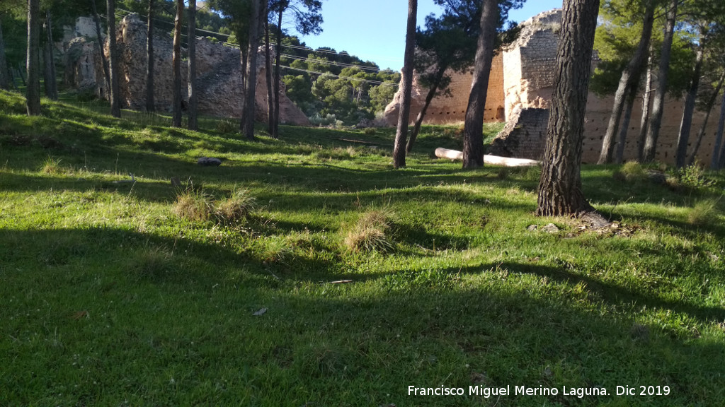 Palacio Musulmn de Santa Catalina - Palacio Musulmn de Santa Catalina. Zona del palacio