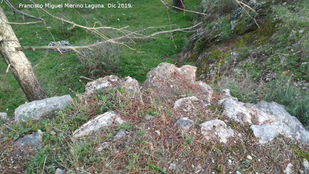 Palacio Musulmn de Santa Catalina - Palacio Musulmn de Santa Catalina. Esquina del muro alto