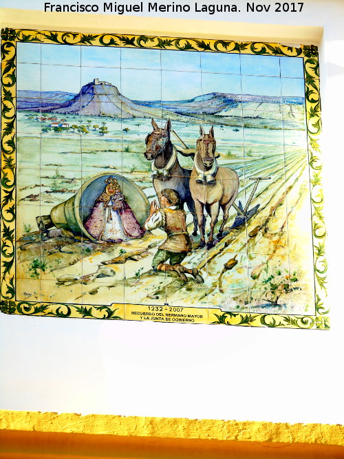 Ermita del Egido - Ermita del Egido. Azulejos