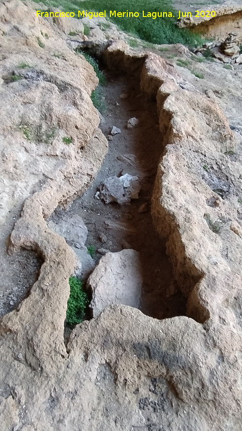 Cueva de las Grajas - Cueva de las Grajas. Gours