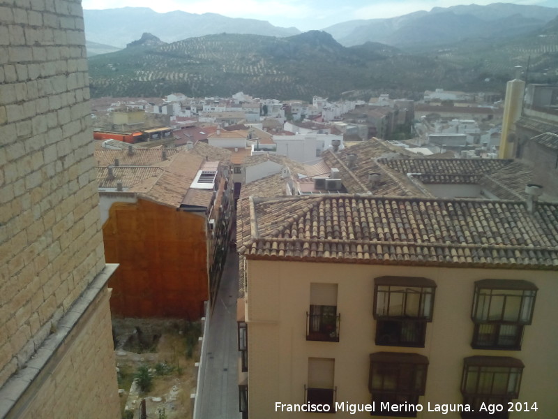 Arrabal de las Monjas - Arrabal de las Monjas. Desde el Balcn de Vandelvira de la Catedral de Jan