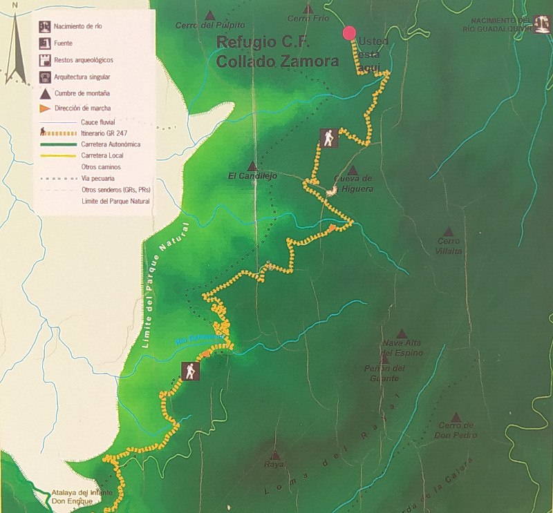 Pe��n del Guante - Pe��n del Guante. Mapa