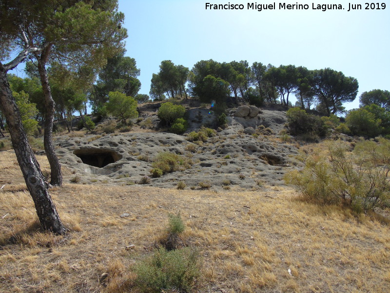 Necrpolis de las Aguilillas - Necrpolis de las Aguilillas. Tumba 7 y cazoletas