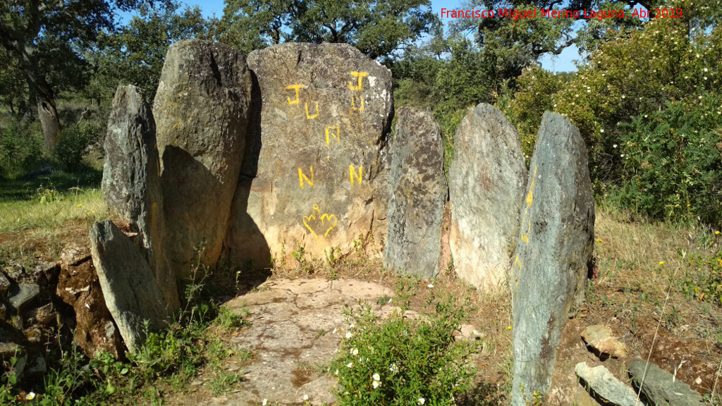 Dolmen de los Gabrieles VI - Dolmen de los Gabrieles VI. Cmara