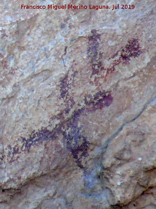 Pinturas rupestres de la Cueva de los Letreros II B - Pinturas rupestres de la Cueva de los Letreros II B. 