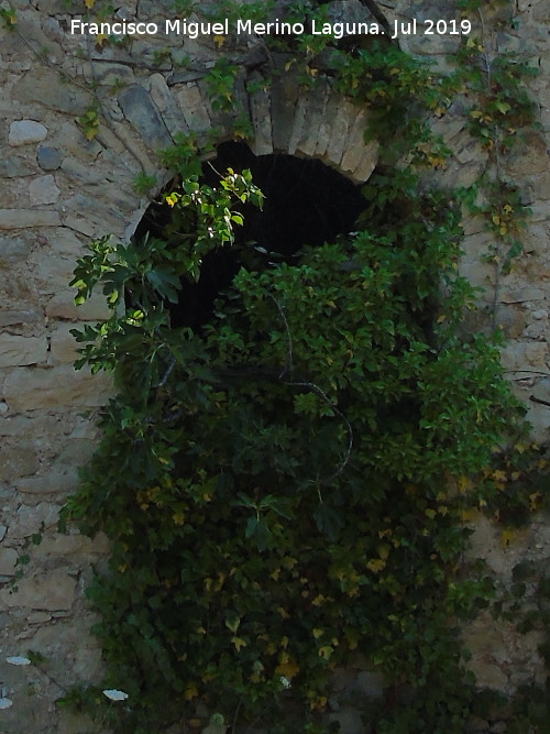 Ermita del Pla de Petracos - Ermita del Pla de Petracos. Puerta