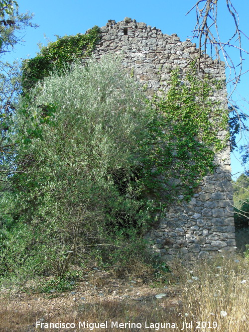 Ermita del Pla de Petracos - Ermita del Pla de Petracos. Parte trasera