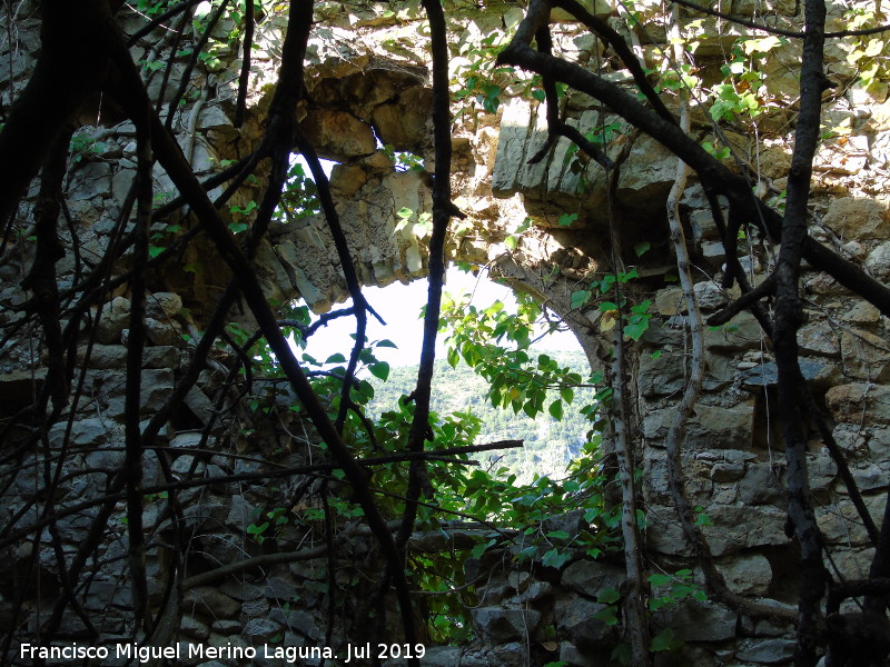 Ermita del Pla de Petracos - Ermita del Pla de Petracos. Arco