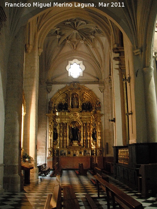 Baslica de San Ildefonso. Interior - Baslica de San Ildefonso. Interior. Nave de la Epstola