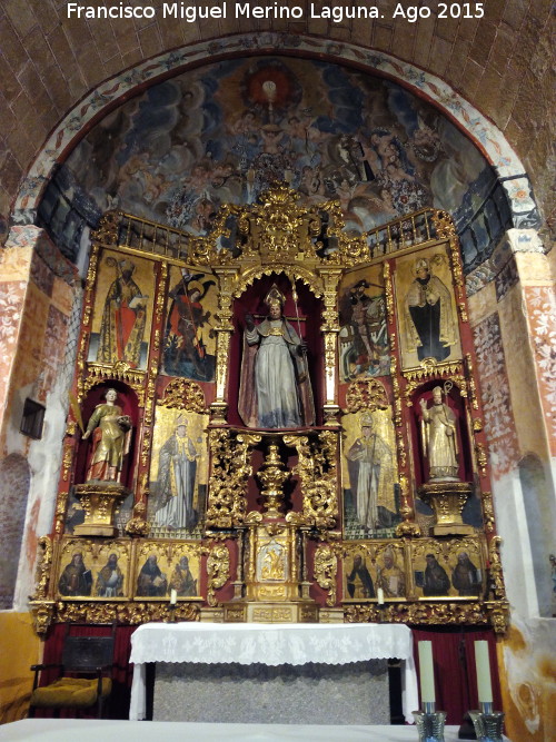 Ermita de San Segundo - Ermita de San Segundo. Altar