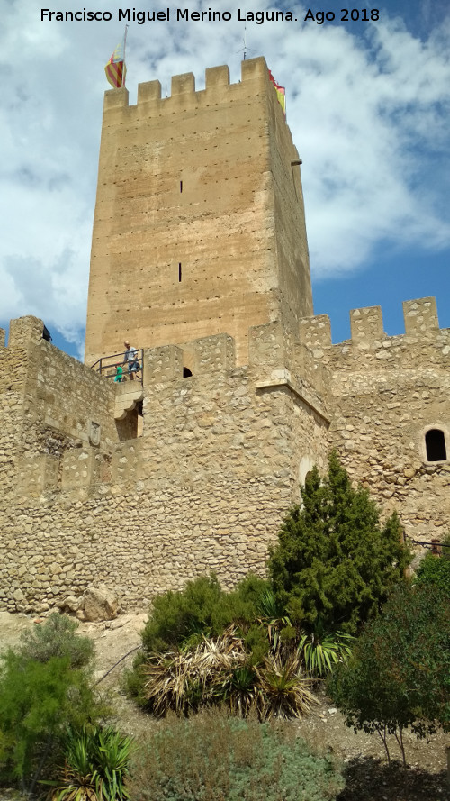 Castillo de Baeres - Castillo de Baeres. Torre del Homenaje