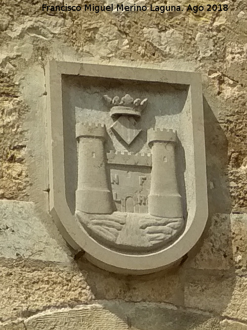 Castillo de Baeres - Castillo de Baeres. Escudo
