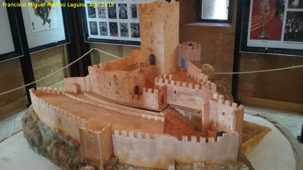 Castillo de Baeres - Castillo de Baeres. Maqueta