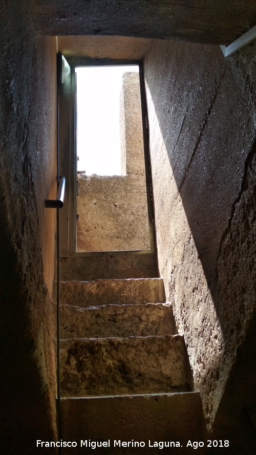 Castillo de Baeres - Castillo de Baeres. Escaleras de la Torre del Homenaje