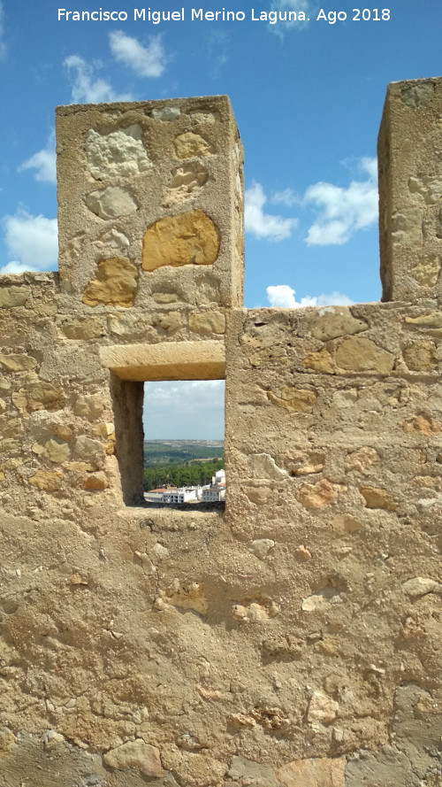 Castillo de Baeres - Castillo de Baeres. Tronera