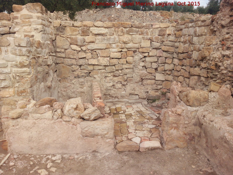 Torreparedones. Ermita de las Santas Mozrabes - Torreparedones. Ermita de las Santas Mozrabes. Habitculo